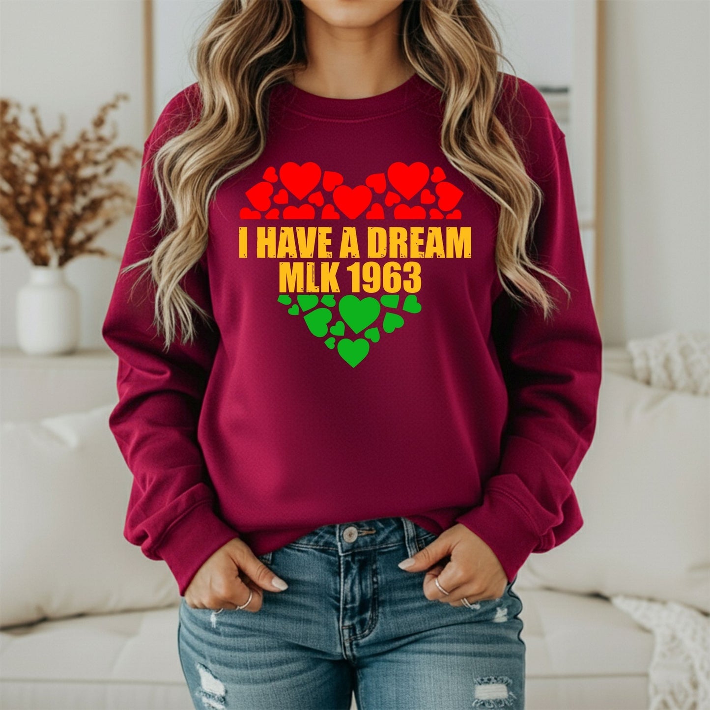 Martin Luther King Jr. Dream of Justice Sweatshirt – Iconic Message