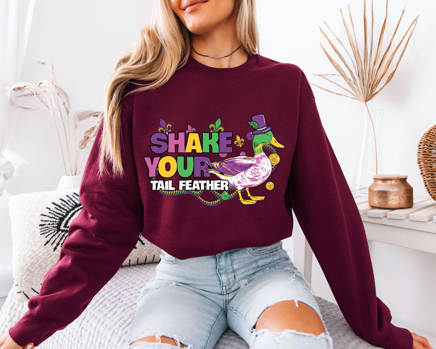 Mardi Gras Festival Streetwear Sweatshirt