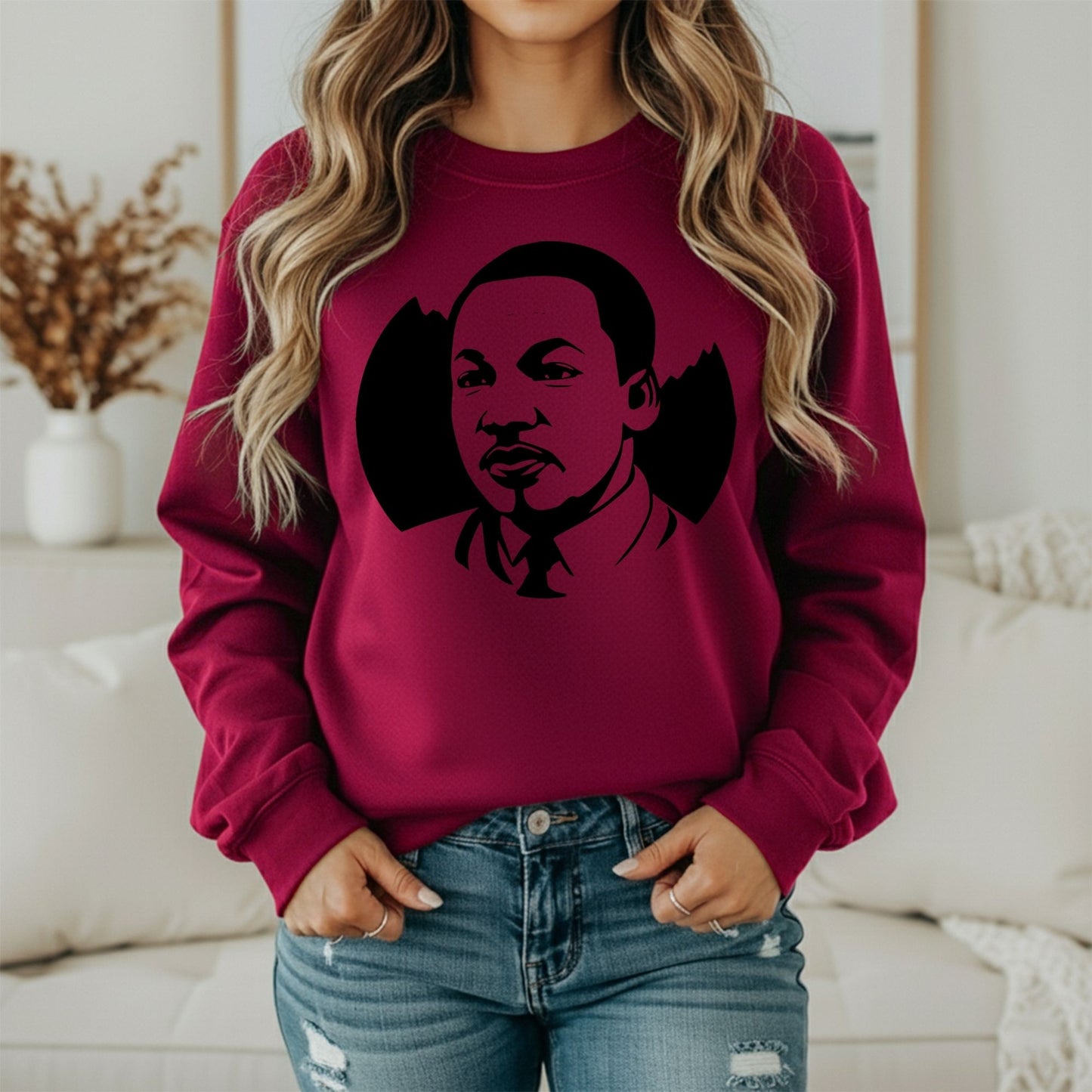 Martin Luther King Jr. Legacy Sweatshirt – Peace & Unity Design