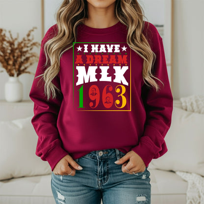 MLK Human Rights Sweatshirt – Equality Inspired Design