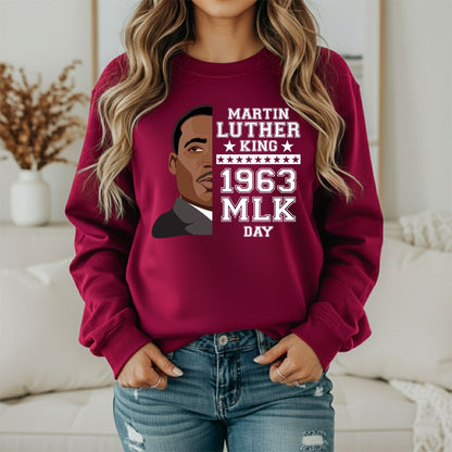 Martin Luther King Jr. Equality Symbol Sweatshirt – Inspirational Design