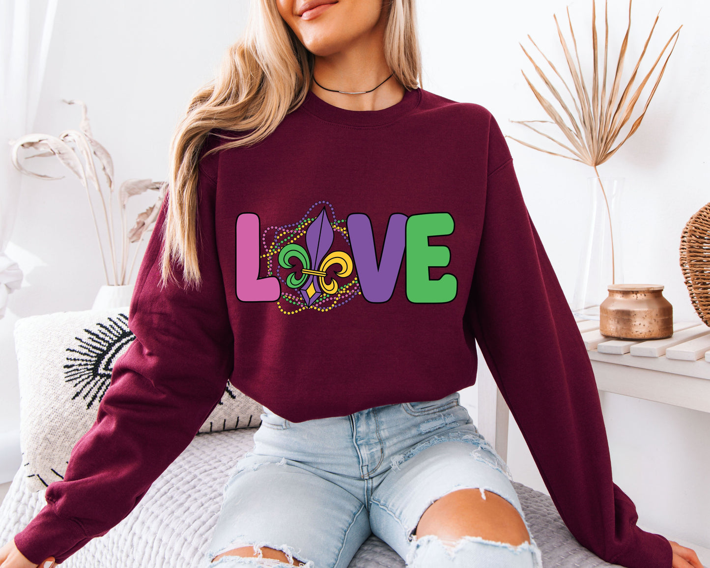 Classic Carnival Mardi Gras Sweatshirt