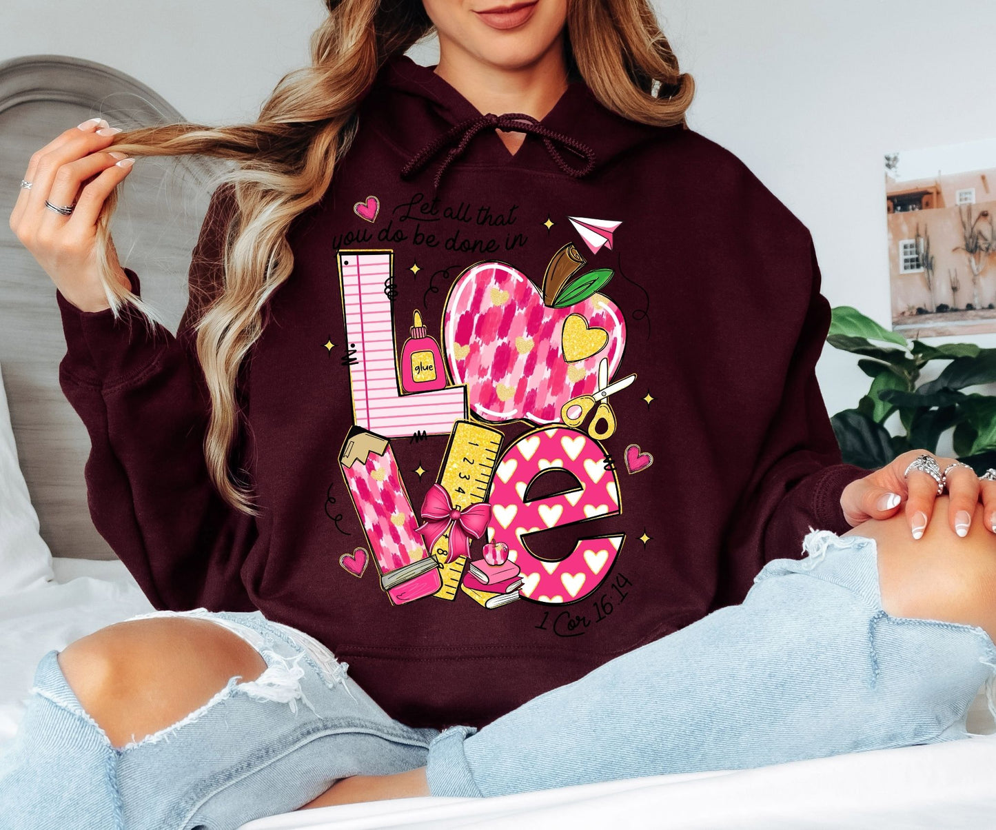 Valentine Hoodie – Heartwarming Casual Wear