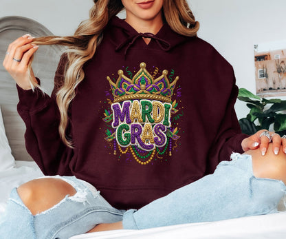 Mardi Gras Hoodie – Parade Party Ready