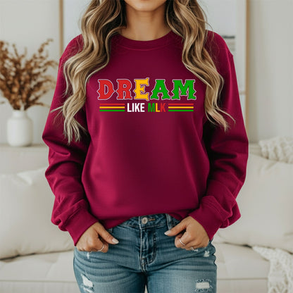 MLK Civil Rights Icon Sweatshirt – Justice & Peace Theme