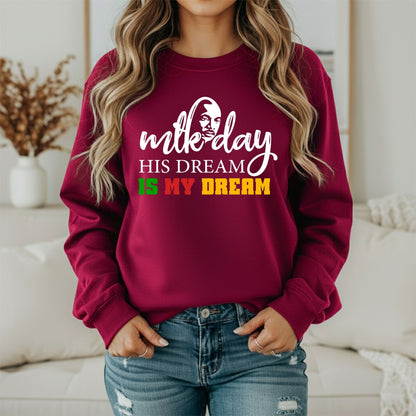 Martin Luther King Jr. Freedom Movement Sweatshirt – Inspirational Graphic