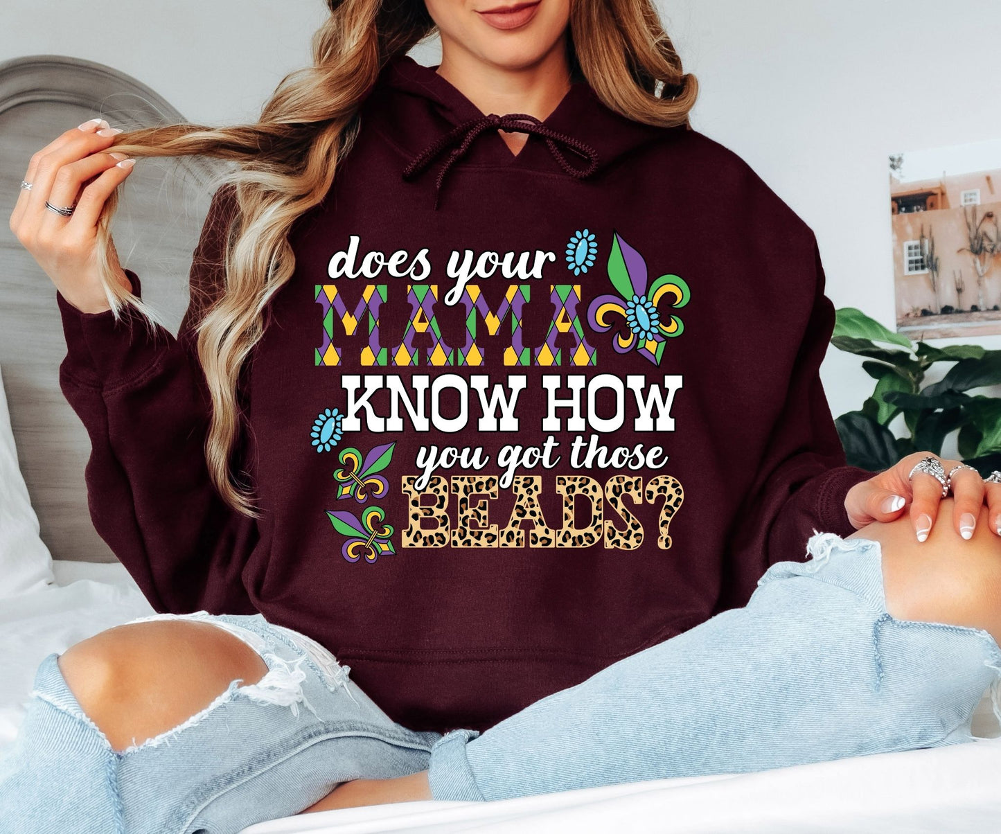 Mardi Gras Hoodie – New Orleans Party Wear