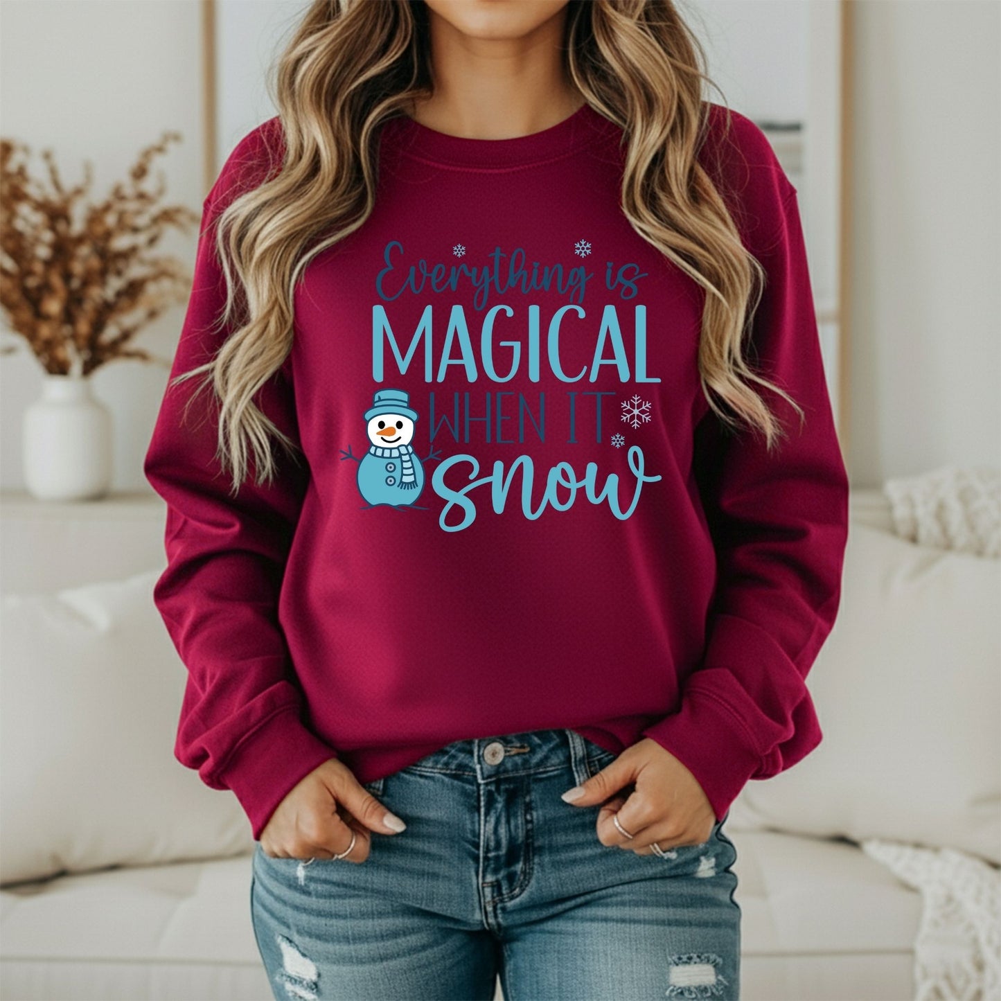 Winter Chill Vibes Sweatshirt – Cold Weather Wear