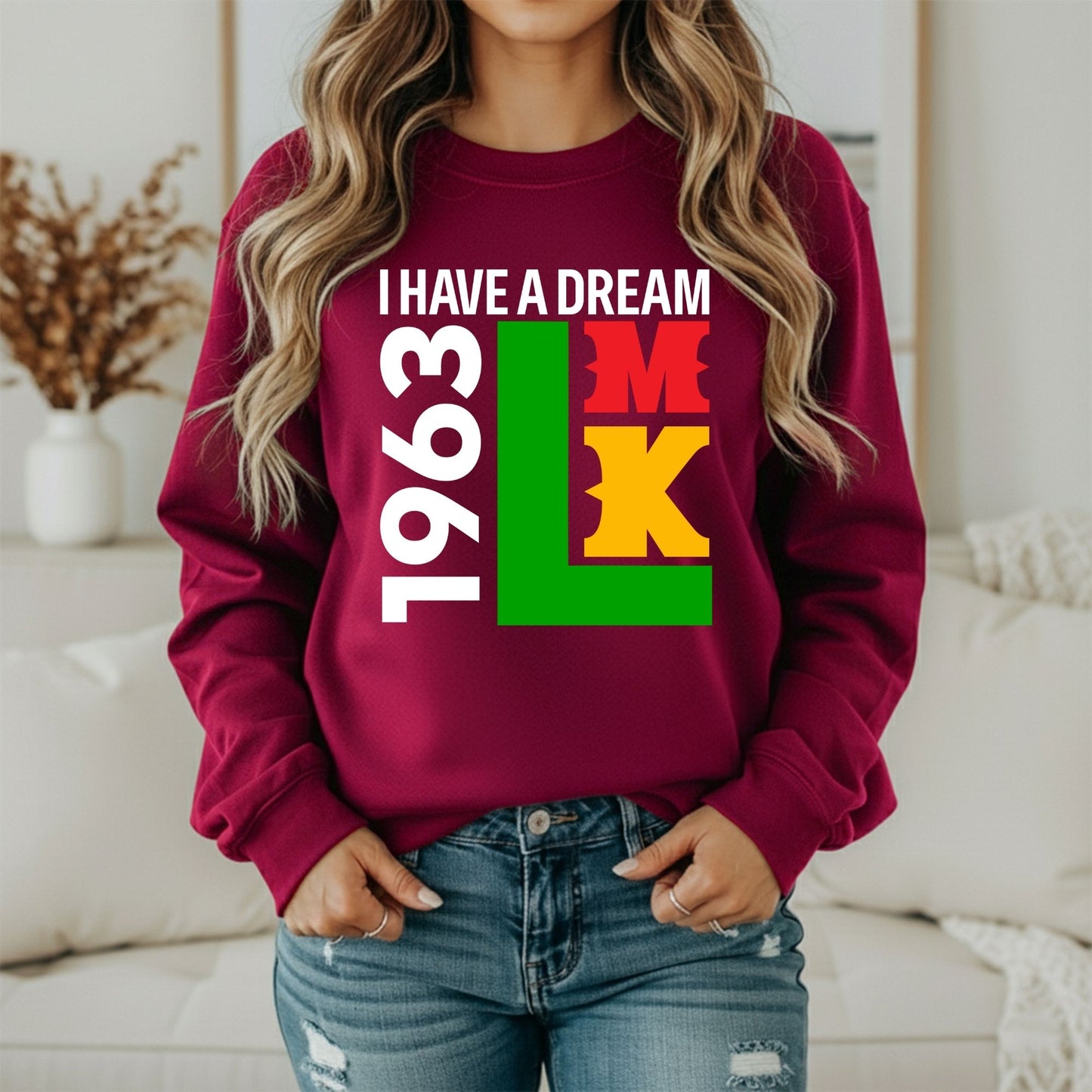 Martin Luther King Jr. Historic Leader Sweatshirt – Equality Message