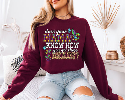 Parade & Party Mardi Gras Sweatshirt