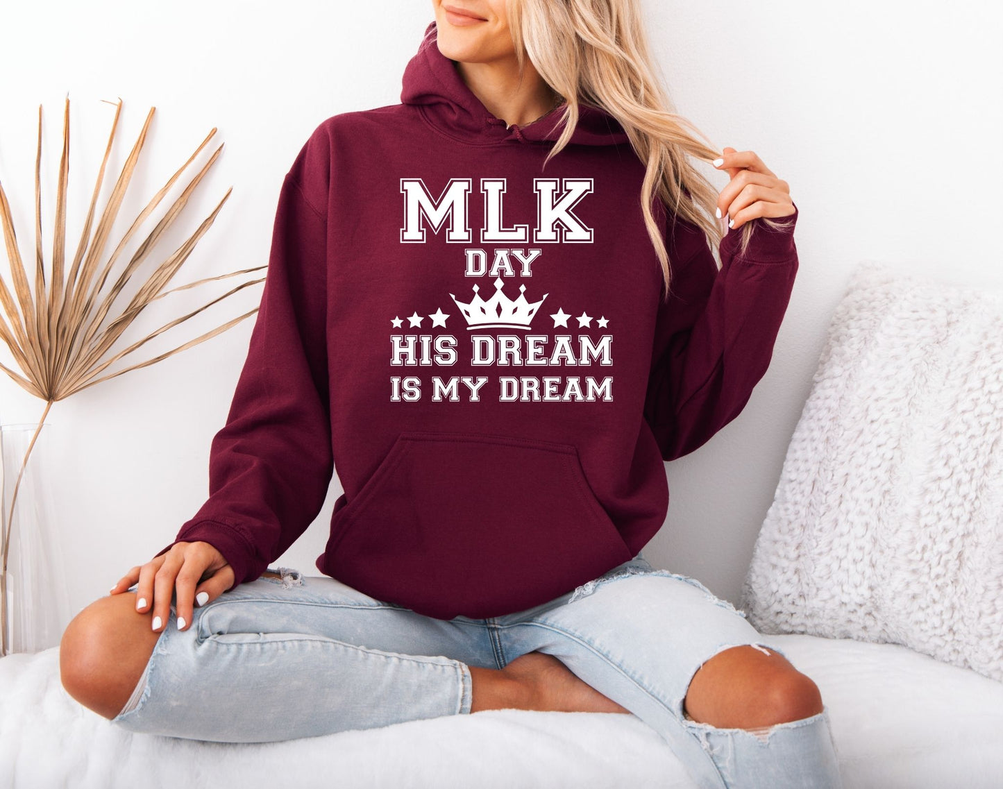 Martin Luther King Jr. Vision Hoodie – Justice for All Graphic