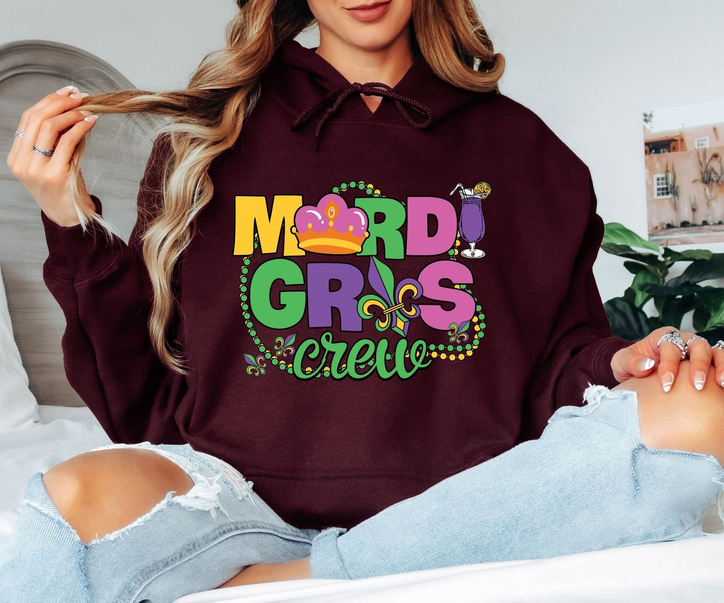 Mardi Gras Hoodie – Fun & Festive Carnival Look