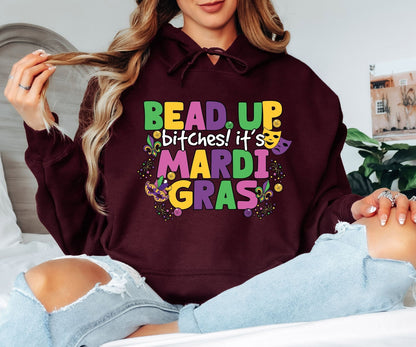 Mardi Gras Hoodie – Festival Lover Gift Idea
