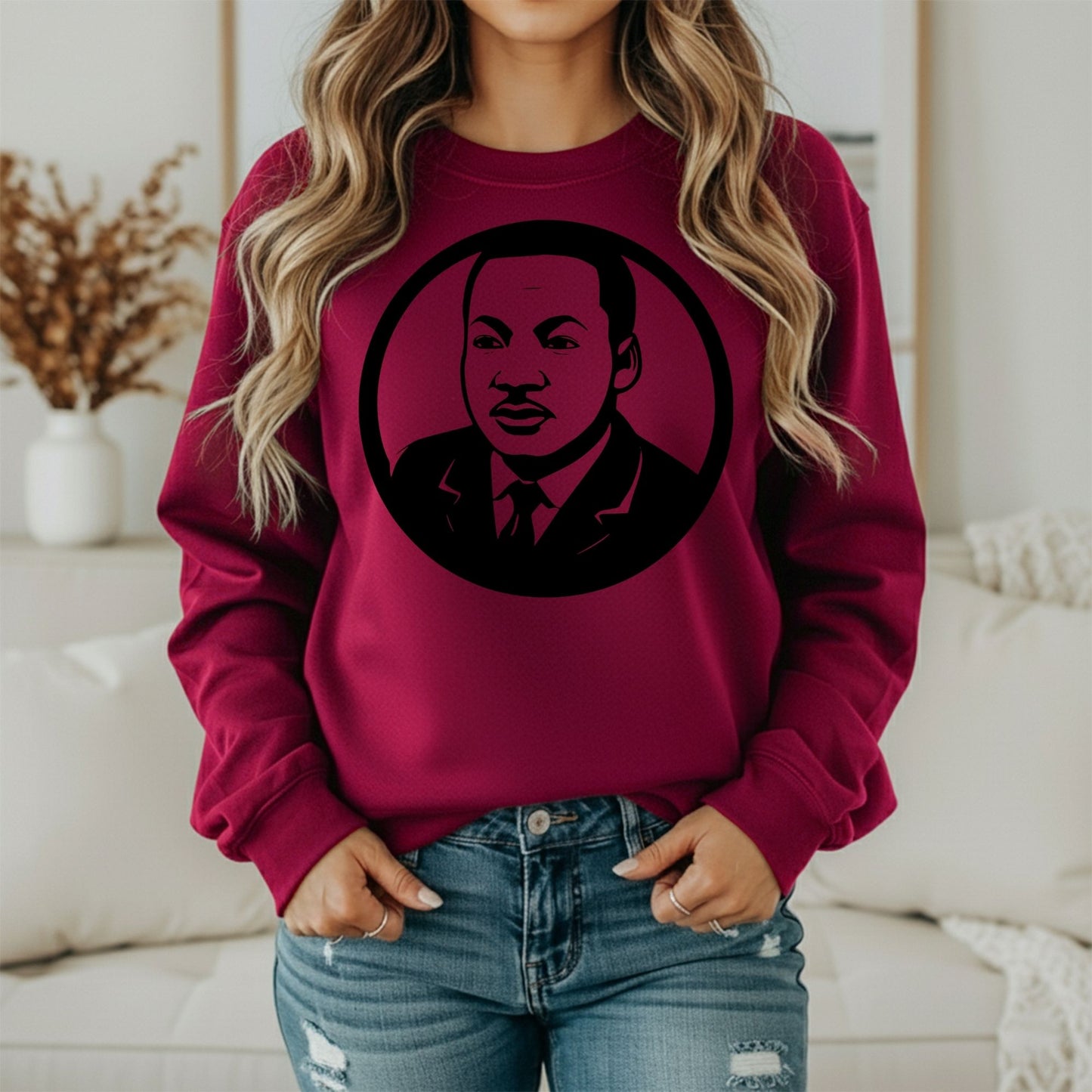 Martin Luther King Jr. Stand for Freedom Sweatshirt – Inspirational Quote