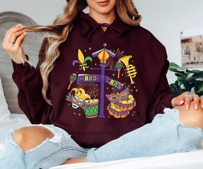 Mardi Gras Hoodie – Carnival Outfit Essential