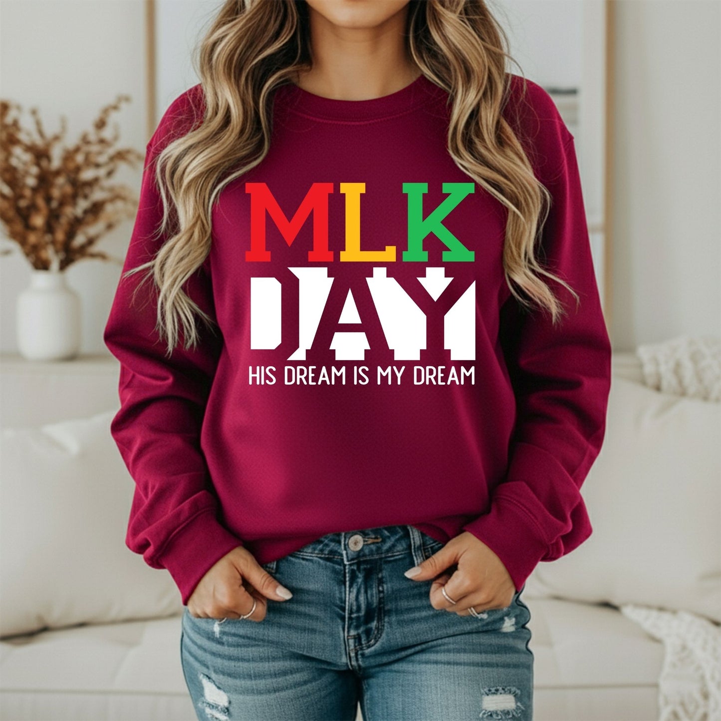 Martin Luther King Jr. Freedom Vision Sweatshirt – Civil Rights Wear