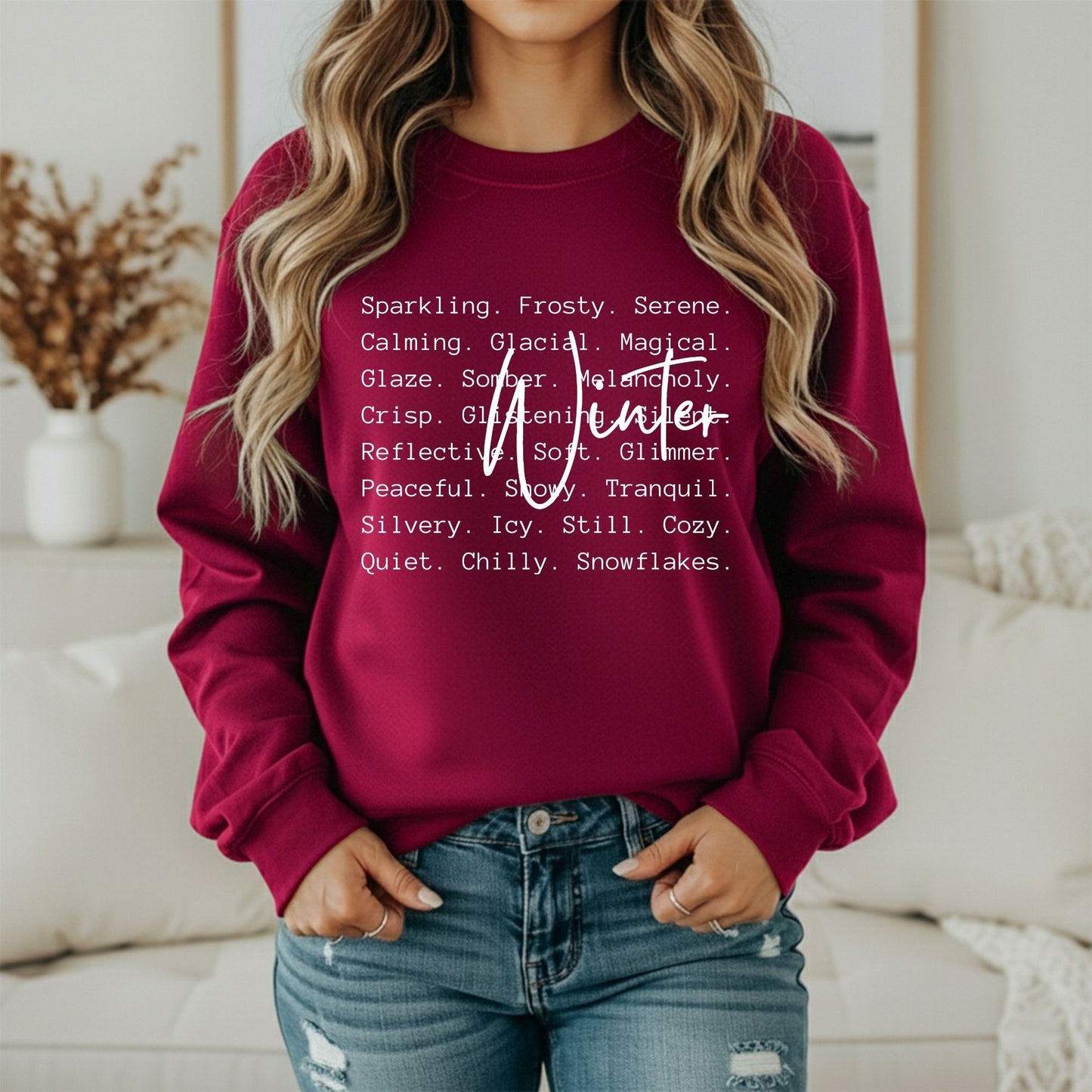 Winter Soft Season Sweatshirt – Calm Cozy Apparel