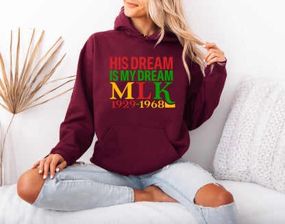 MLK Civil Equality Hoodie – Timeless Rights Design