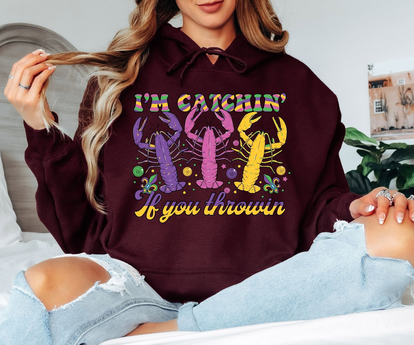 Mardi Gras Hoodie – Fat Tuesday Festival Look