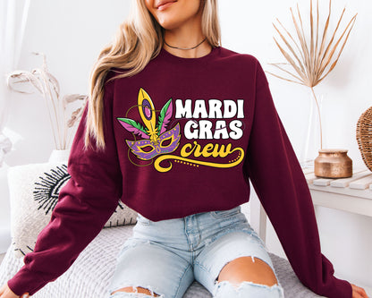 Carnival Spirit Mardi Gras Sweatshirt