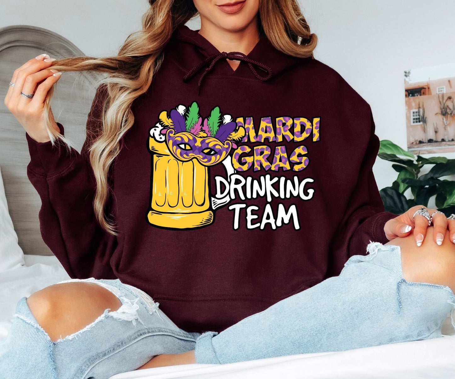 Mardi Gras Hoodie – Festival Season Street Style