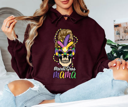 Mardi Gras Hoodie – Unisex Carnival Pullover