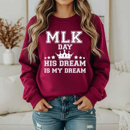 MLK Inspirational Equality Sweatshirt – Justice Statement