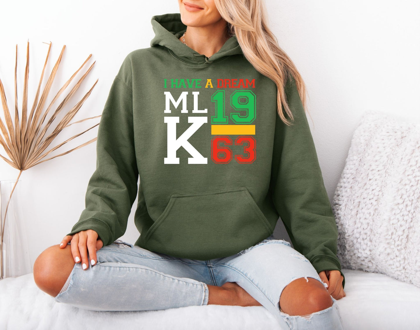 Martin Luther King Jr. Inspirational Hoodie – Civil Rights Icon Design