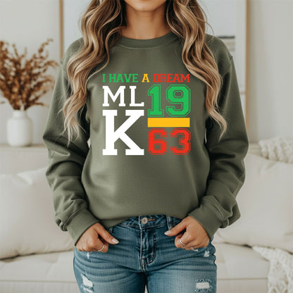 MLK Dream of Equality Sweatshirt – Inspirational Civil Rights Apparel