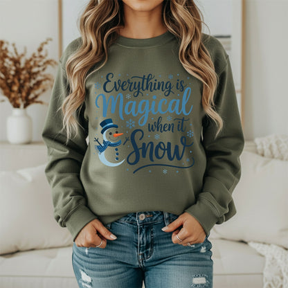 Winter Feel Sweatshirt – Soft Fabric Cold Weather Style