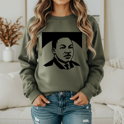 MLK Freedom Quote Sweatshirt – Social Justice Statement