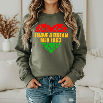 Martin Luther King Jr. Dream of Justice Sweatshirt – Iconic Message