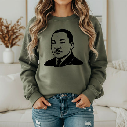 MLK Unity Sweatshirt – Civil Rights Symbol Graphic