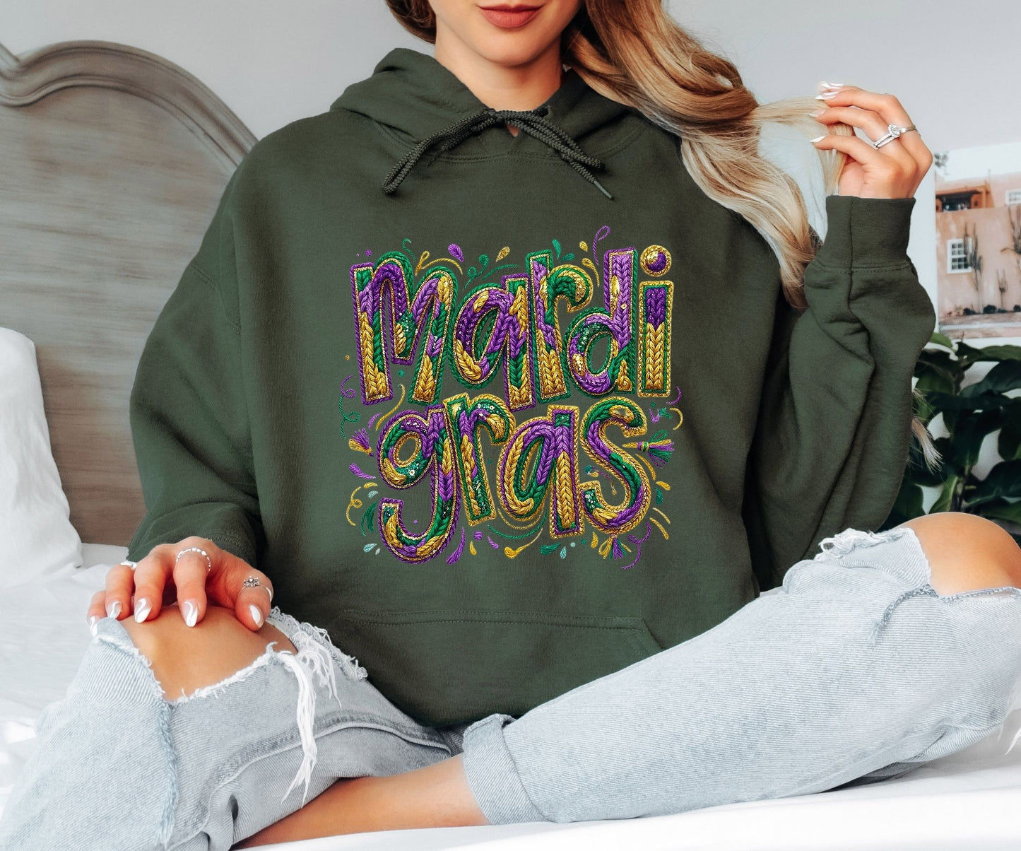 Mardi Gras Hoodie – Carnival Season Vibes