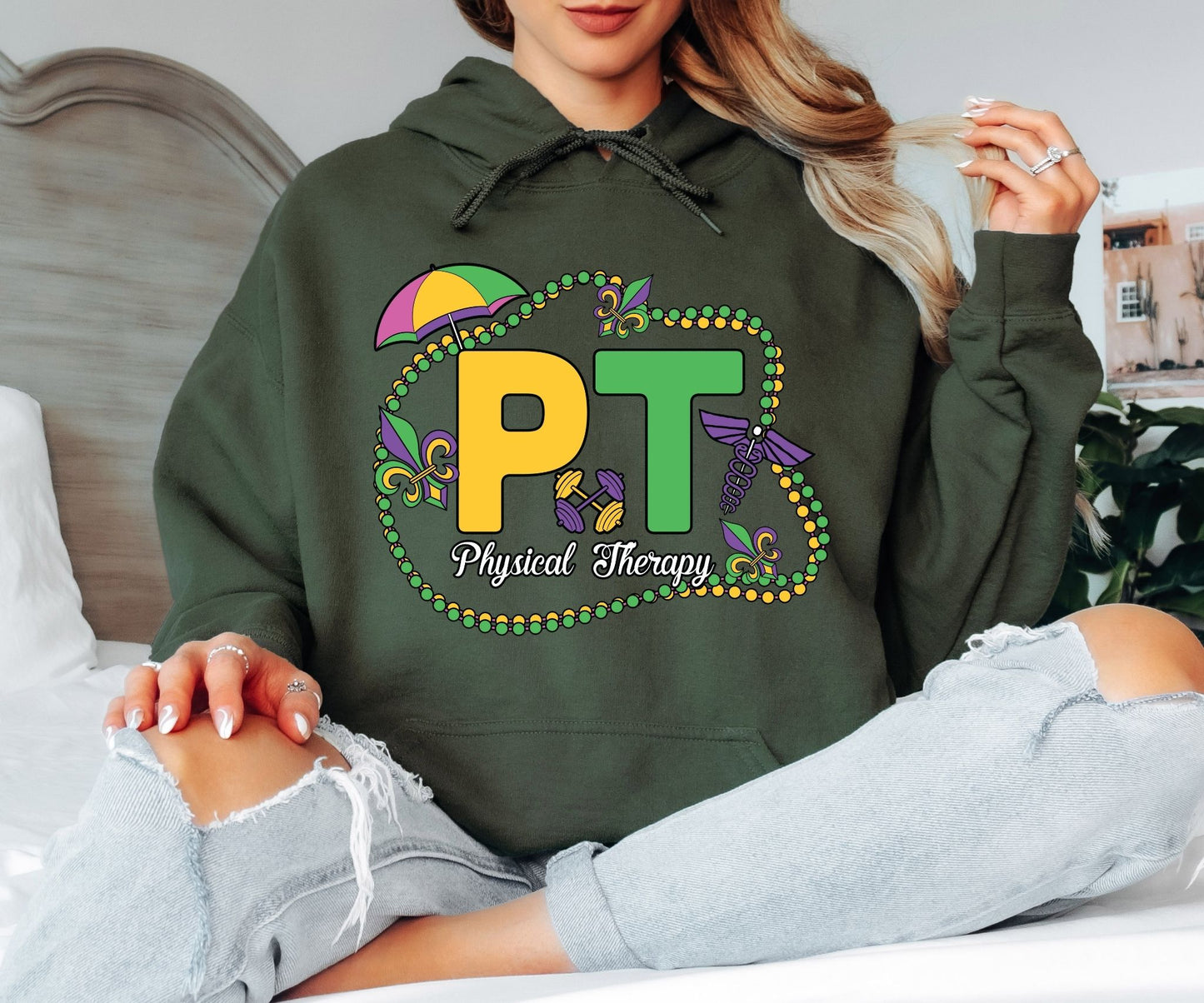 Mardi Gras Hoodie – Festival Mood Activated