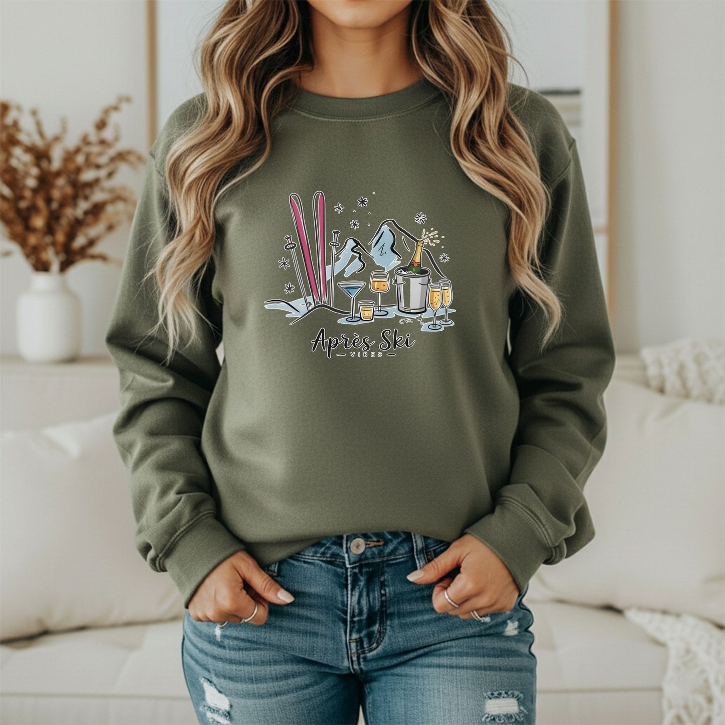 Winter Aesthetic Sweatshirt – Minimal Cold Season Design