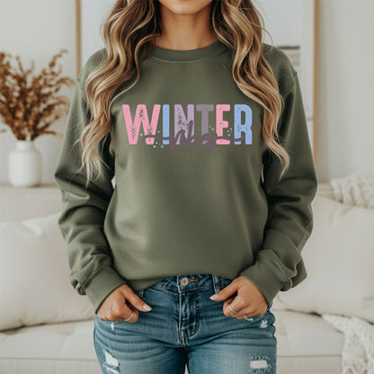 Winter Season Sweatshirt – Minimal Cozy Style Design