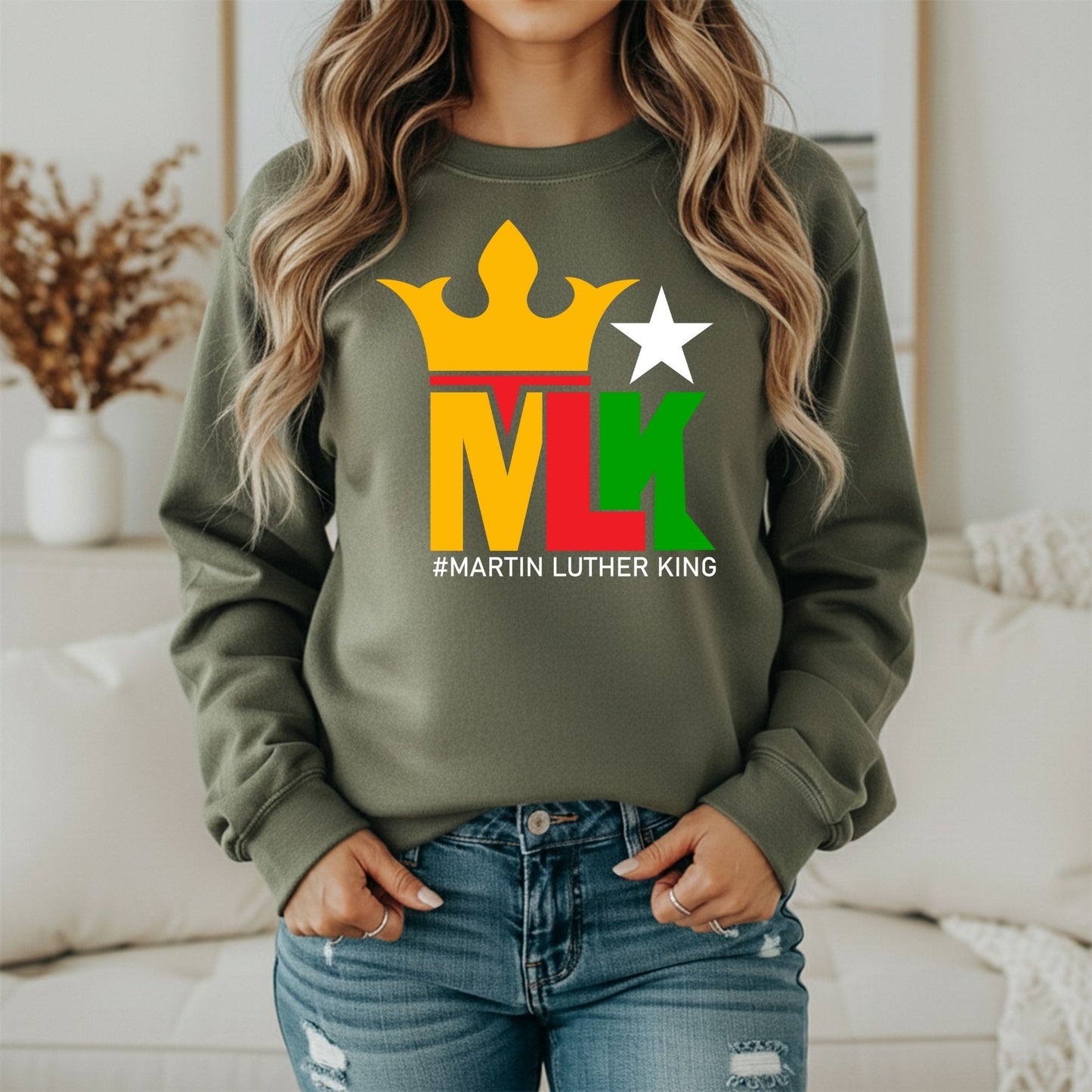 Martin Luther King Jr. Equality Vision Sweatshirt – Social Change Wear
