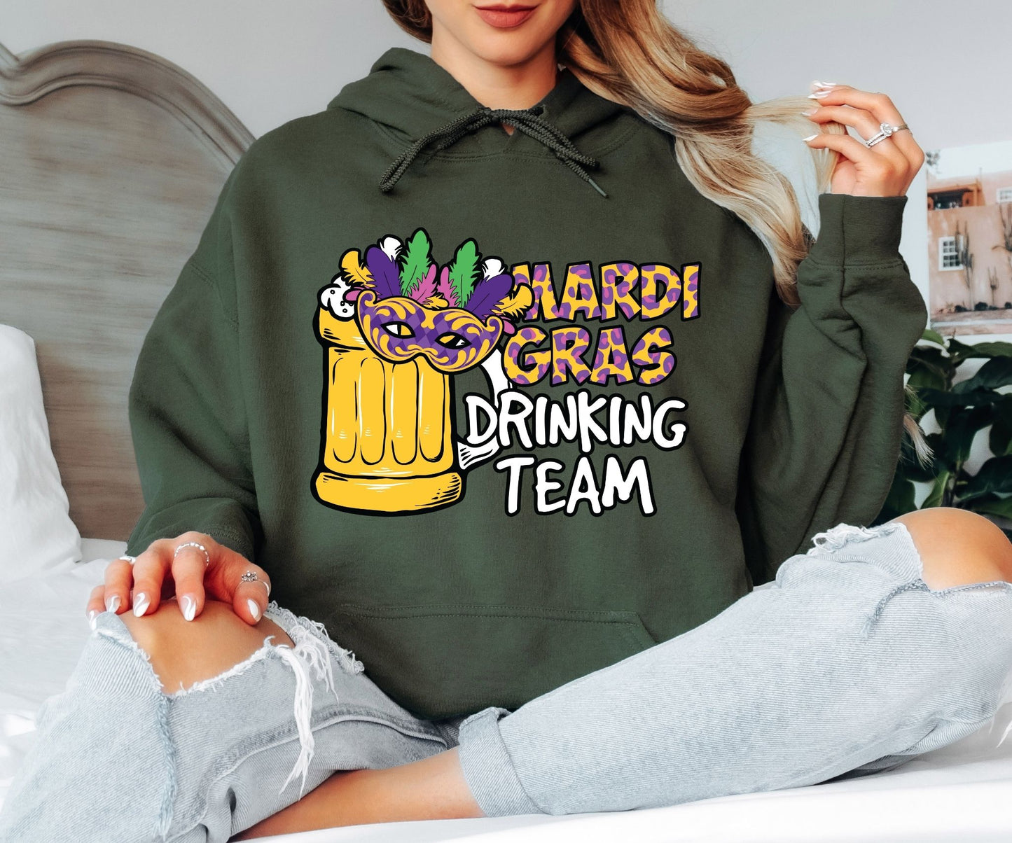 Mardi Gras Hoodie – Festival Season Street Style