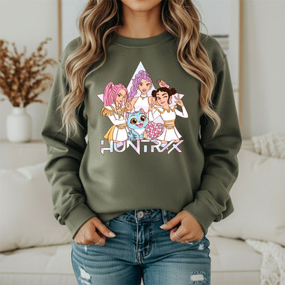 K-Pop Aesthetic Sweatshirt – Korean Pop Music Inspired Design | Unisex