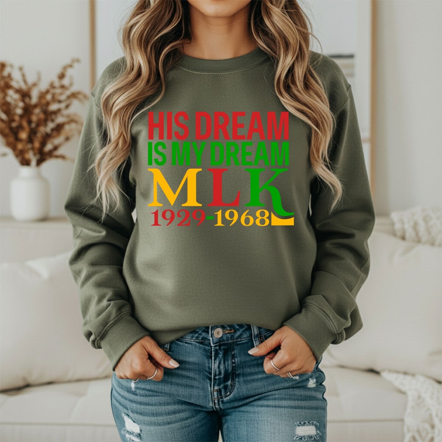 Martin Luther King Jr. Justice & Peace Sweatshirt – Iconic Design