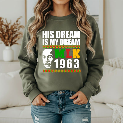 Martin Luther King Jr. Peaceful Change Sweatshirt – Inspirational Quote