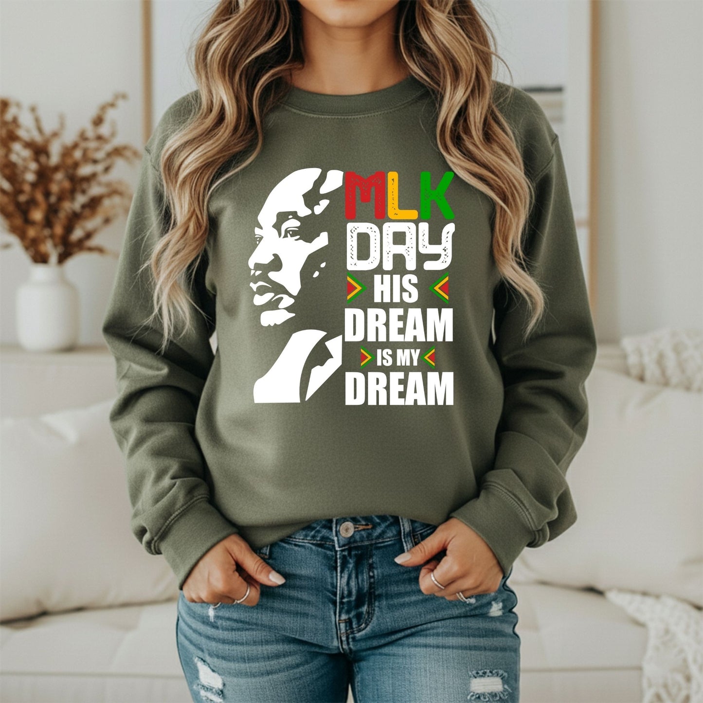 Martin Luther King Jr. Equality Legacy Sweatshirt – Inspirational Wear
