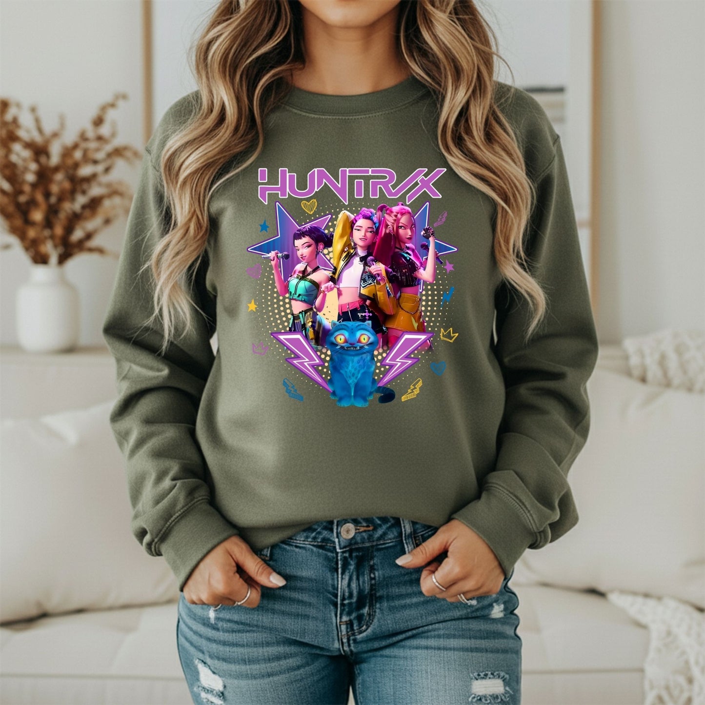 K-Pop Fan Culture Sweatshirt – Modern Music Inspired Graphic