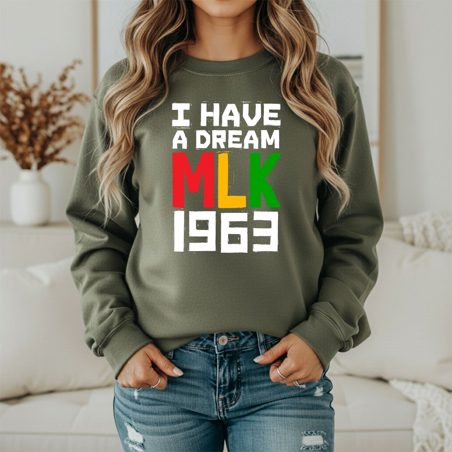 Martin Luther King Jr. Human Rights Sweatshirt – Equality Theme