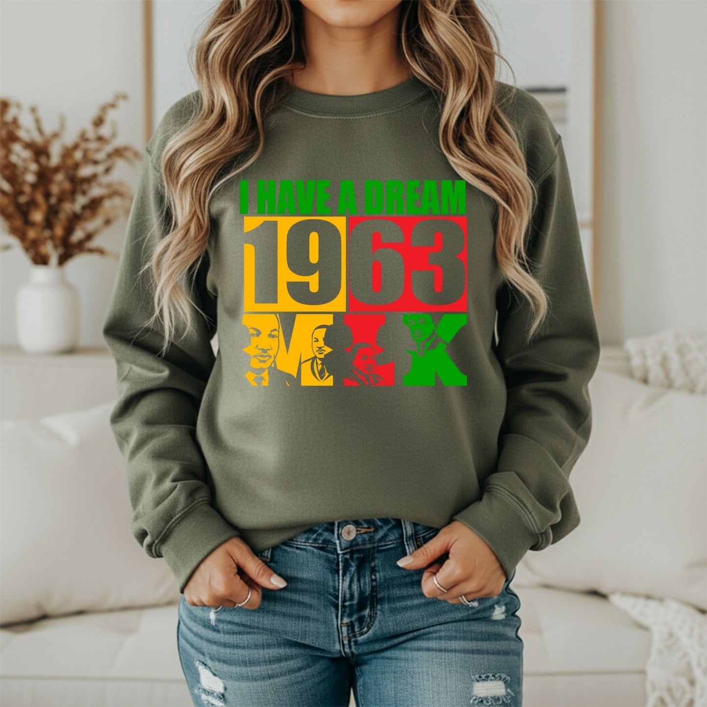 Martin Luther King Jr. Peace Vision Sweatshirt – Justice Driven Design