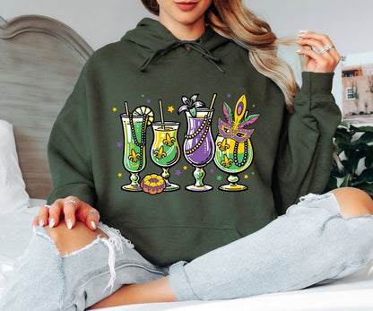 Mardi Gras Hoodie for Men and Women – Carnival Style