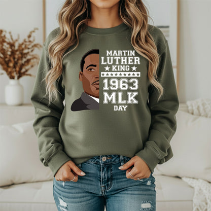 Martin Luther King Jr. Equality Symbol Sweatshirt – Inspirational Design