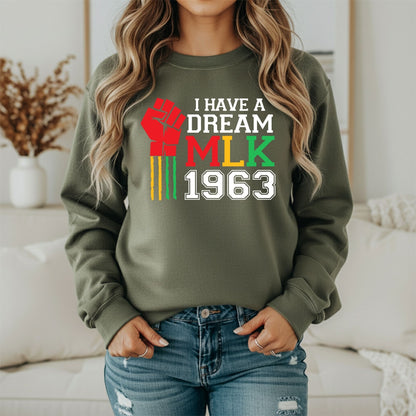 MLK Human Freedom Sweatshirt – Social Justice Message