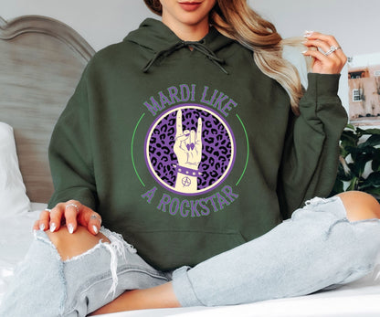 Funny Mardi Gras Saying Hoodie – Party Ready